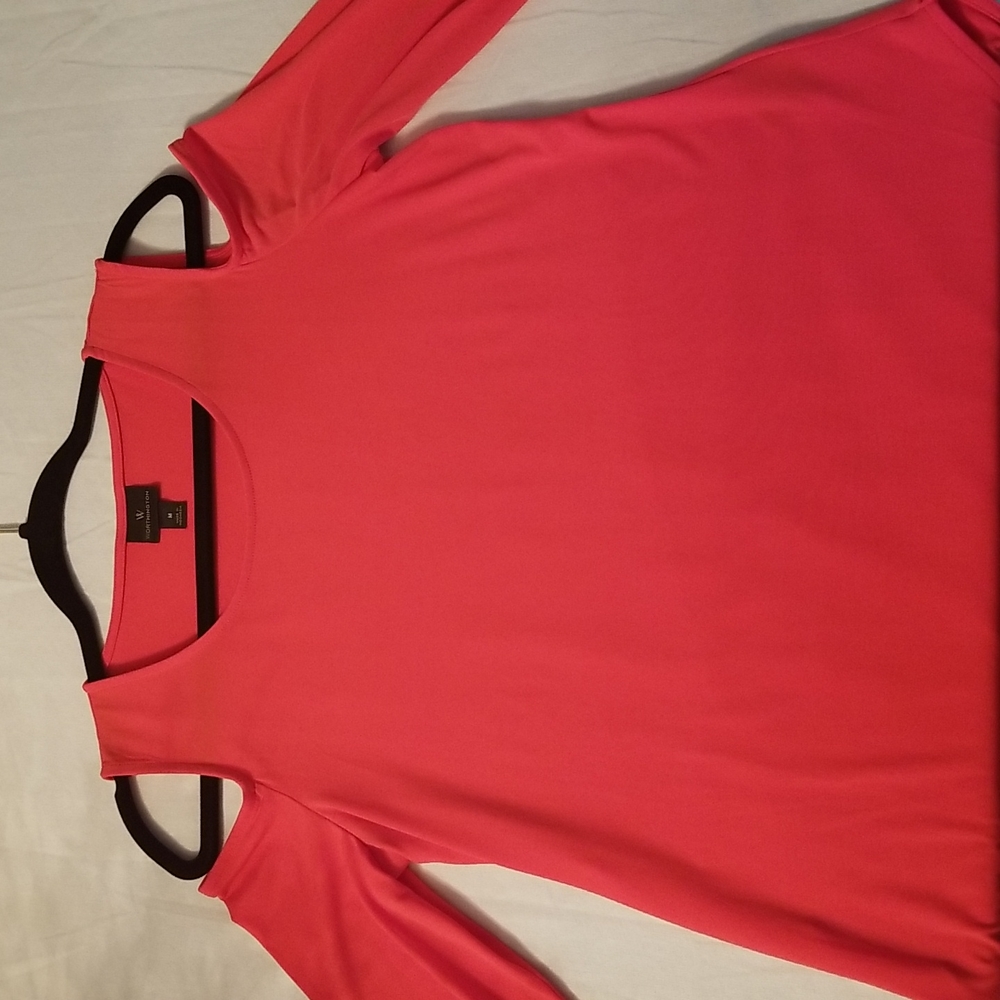 Shoulder cut-out blouse